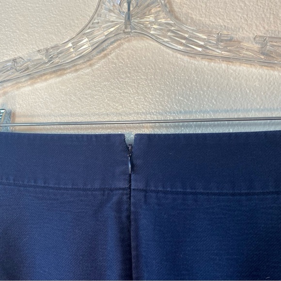 J. Crew Navy Blue Pencil Career Office Business Skirt Women's 6 - Picture 4 of 4